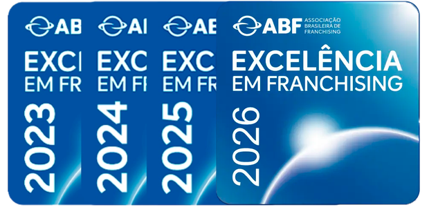 Selos ABF de Excelência em Franchising 2023, 2024, 2025 e 2026